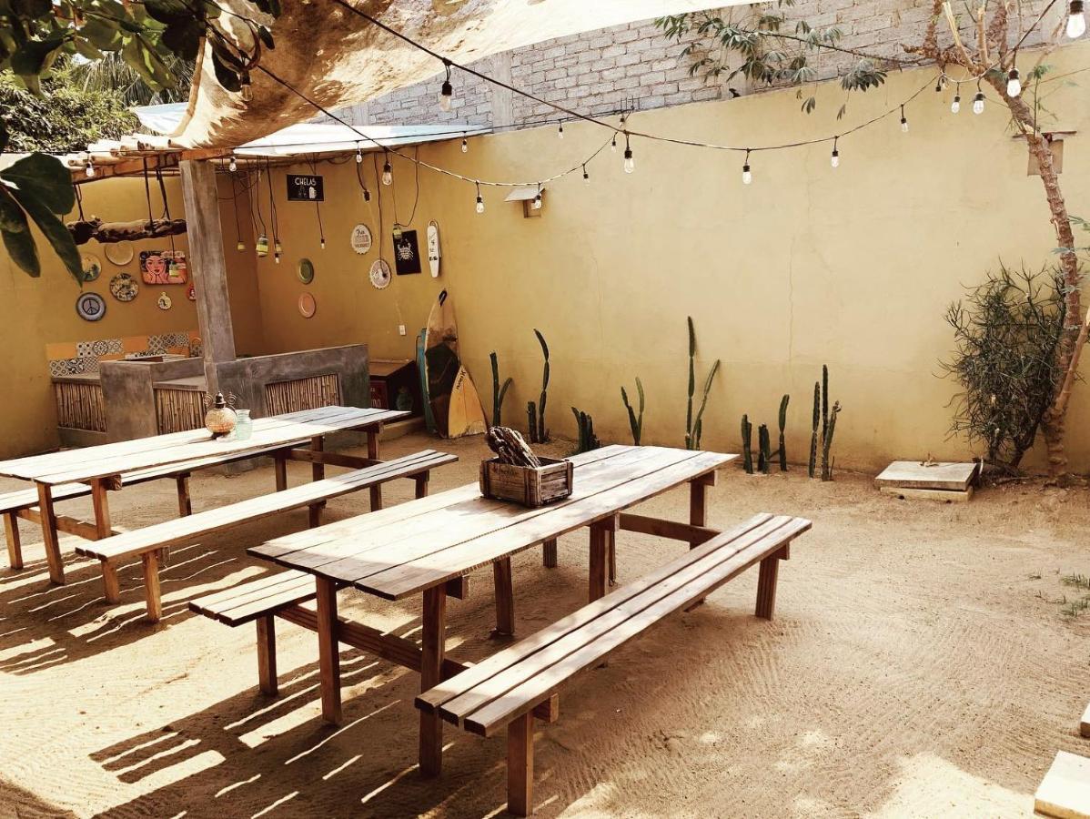 La Palmera Hostel Puerto Escondido  Eksteriør bilde