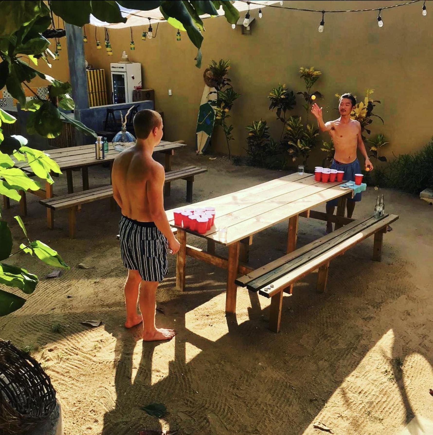 La Palmera Hostel Puerto Escondido  Eksteriør bilde